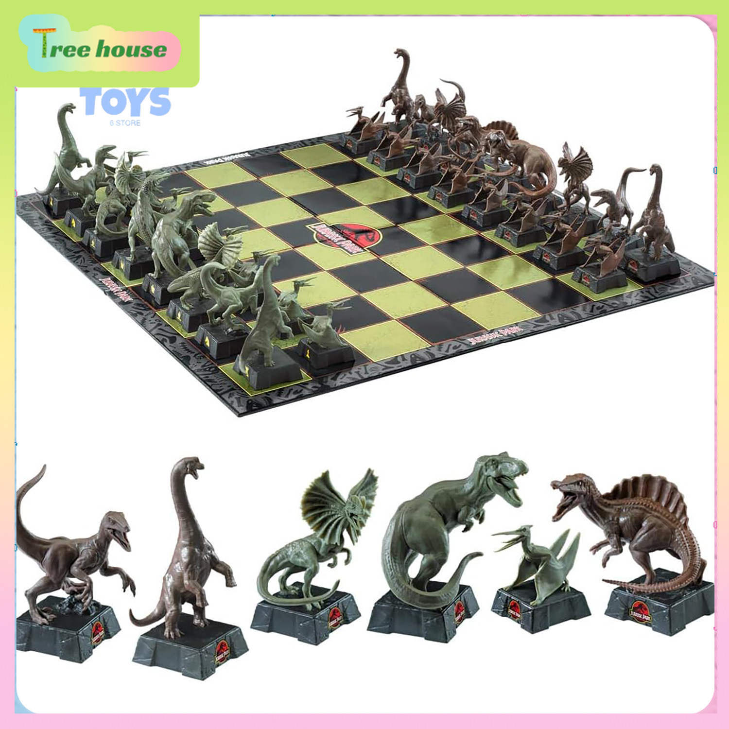 Kids Toys Hong Kong - Gioco di Scacchi Internazionale Originale Jurassic