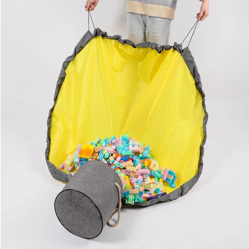 Kids Zip Toys - Borsa portaoggetti per giocattoli con cerniera