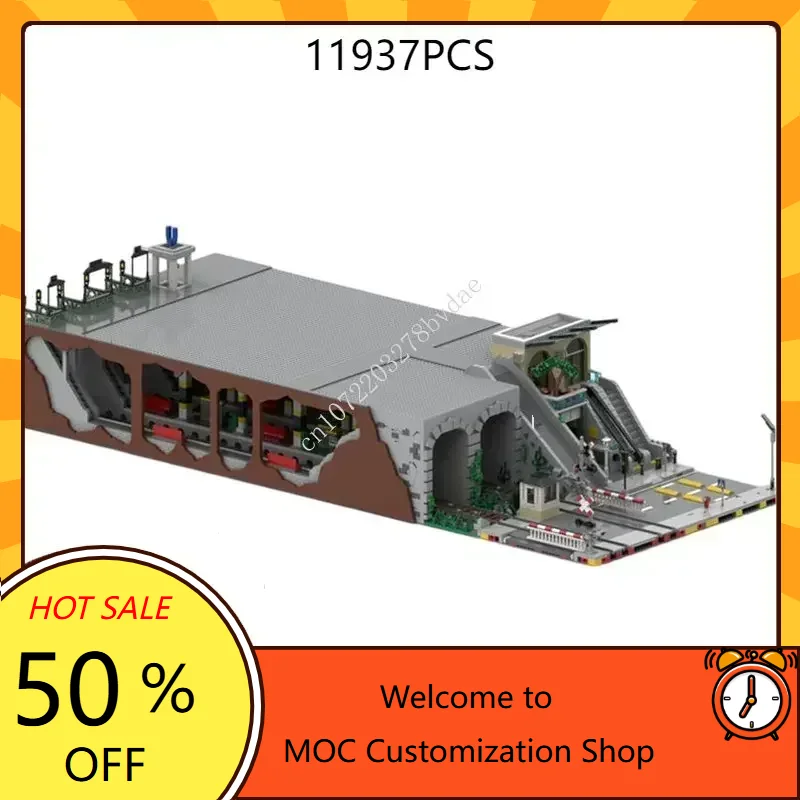 Kids Toys Mall - 11937PCS Stazione della metropolitana e centro