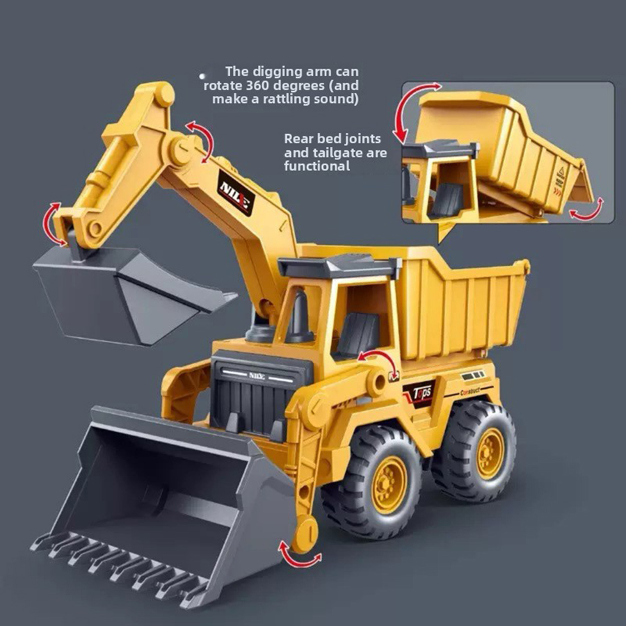 Kids Toys Supplier - Modellino di Escavatore, Giocattolo Educativo per