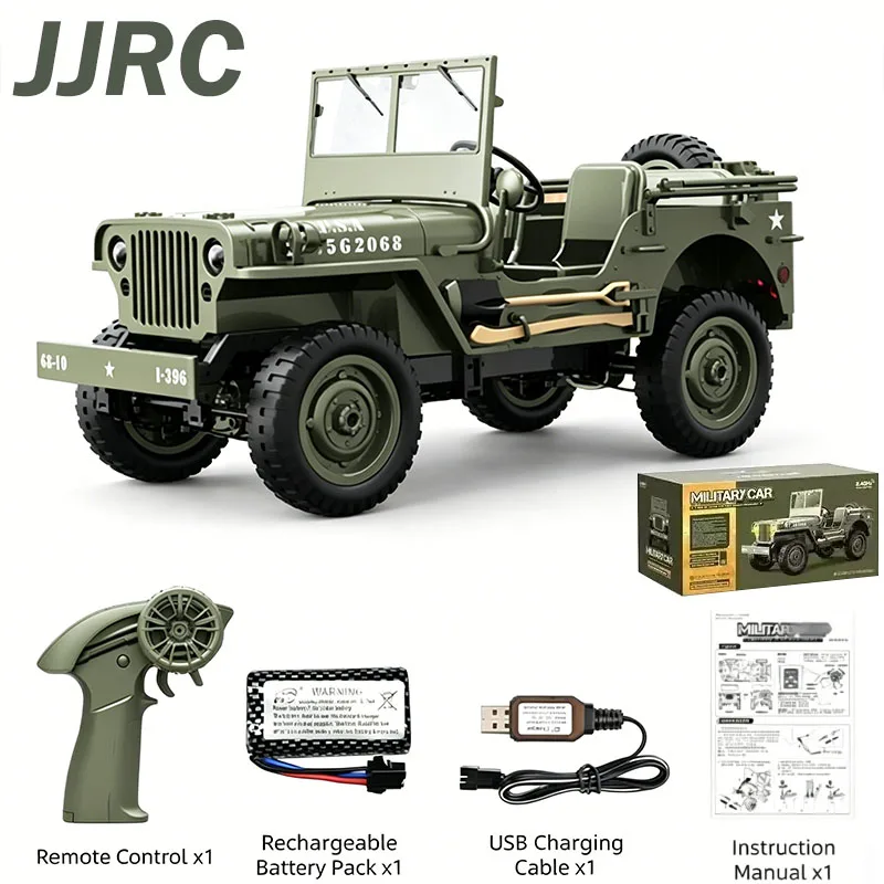 Kids Toys Jeep - JJRC 1:10 C8815 Auto RC Willys