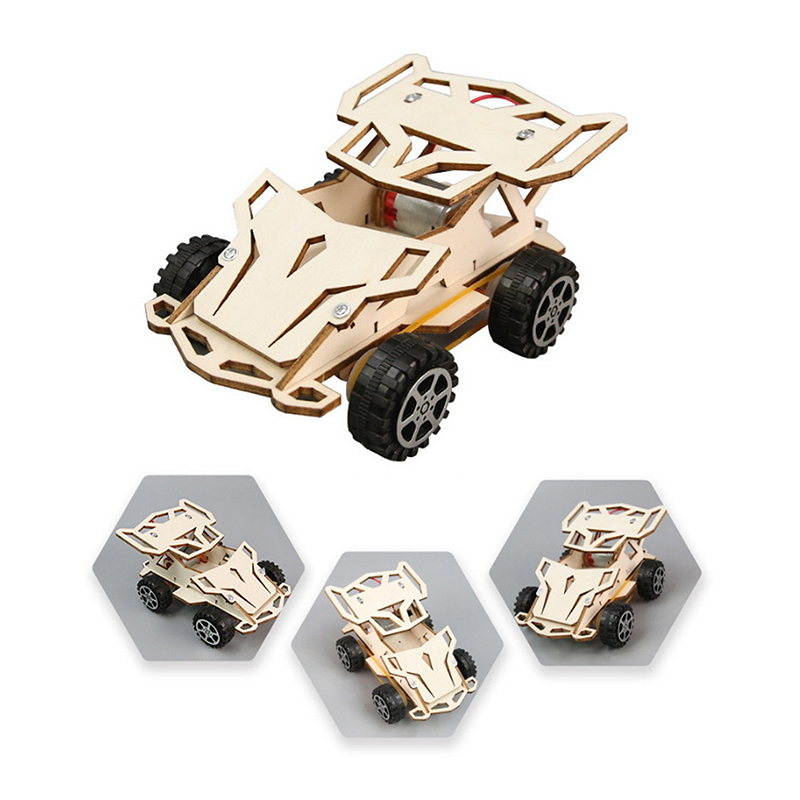 Kids Toys Jeep - Giocattolo tecnologico artigianale fai-da-te per bambini;