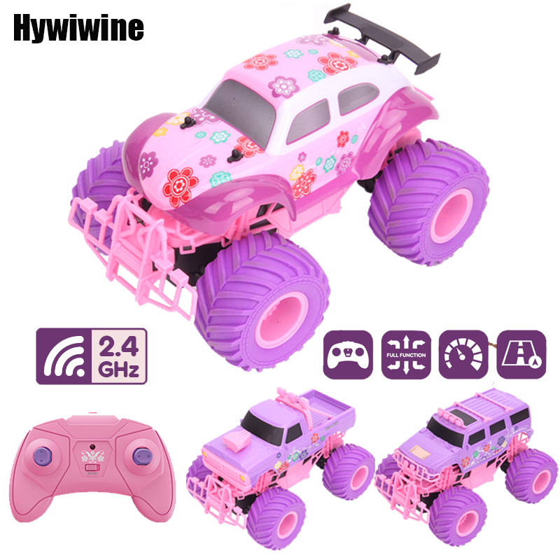 Kids Toys Electric Car - Rosa RC Auto Elettrica Fuoristrada Grande