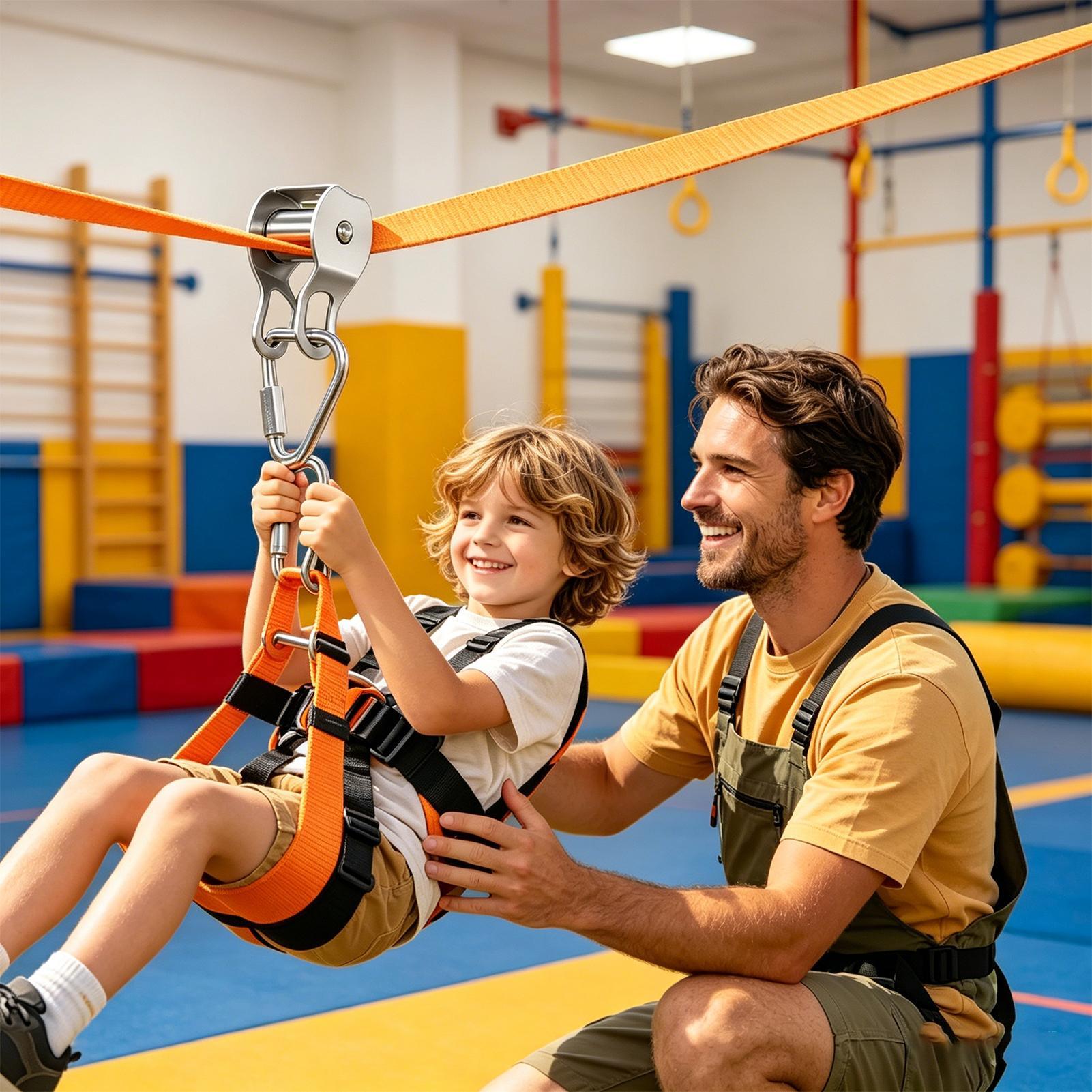Kids Zip Toys - Zip Line per Bambini: Gioco di