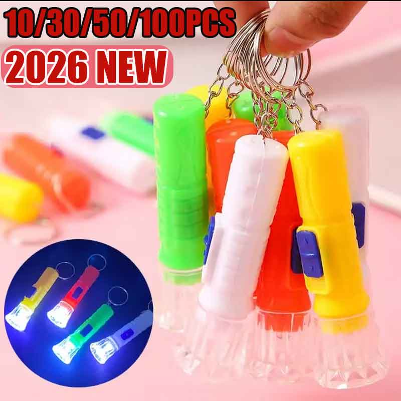 Kids Toys Bag - 10/30/50/100 Pezzi Mini Torcia LED per