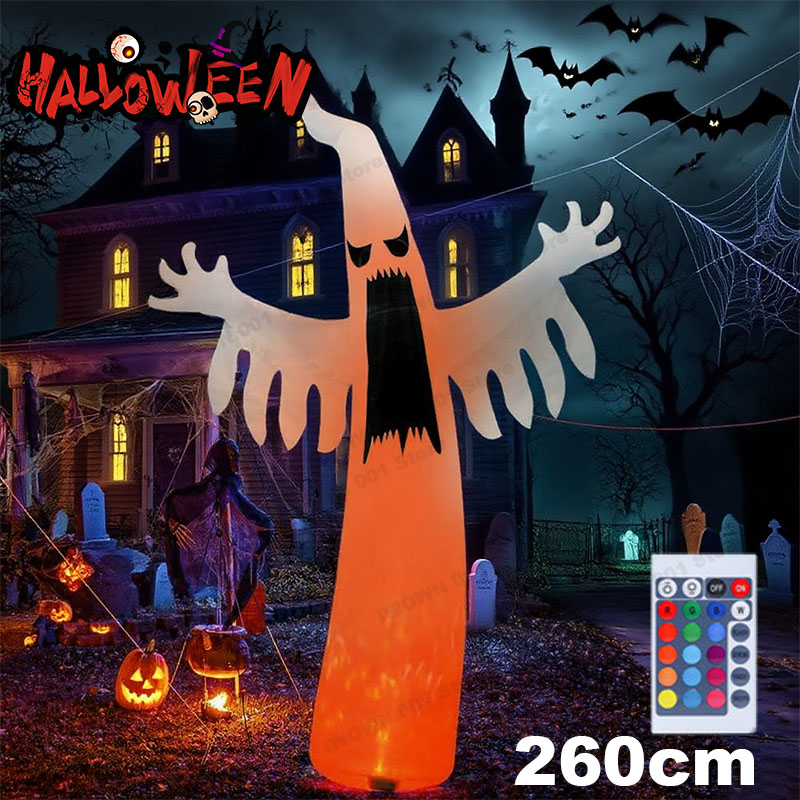 Kids Yard Toys - Fantasma spaventoso gonfiabile di Halloween con