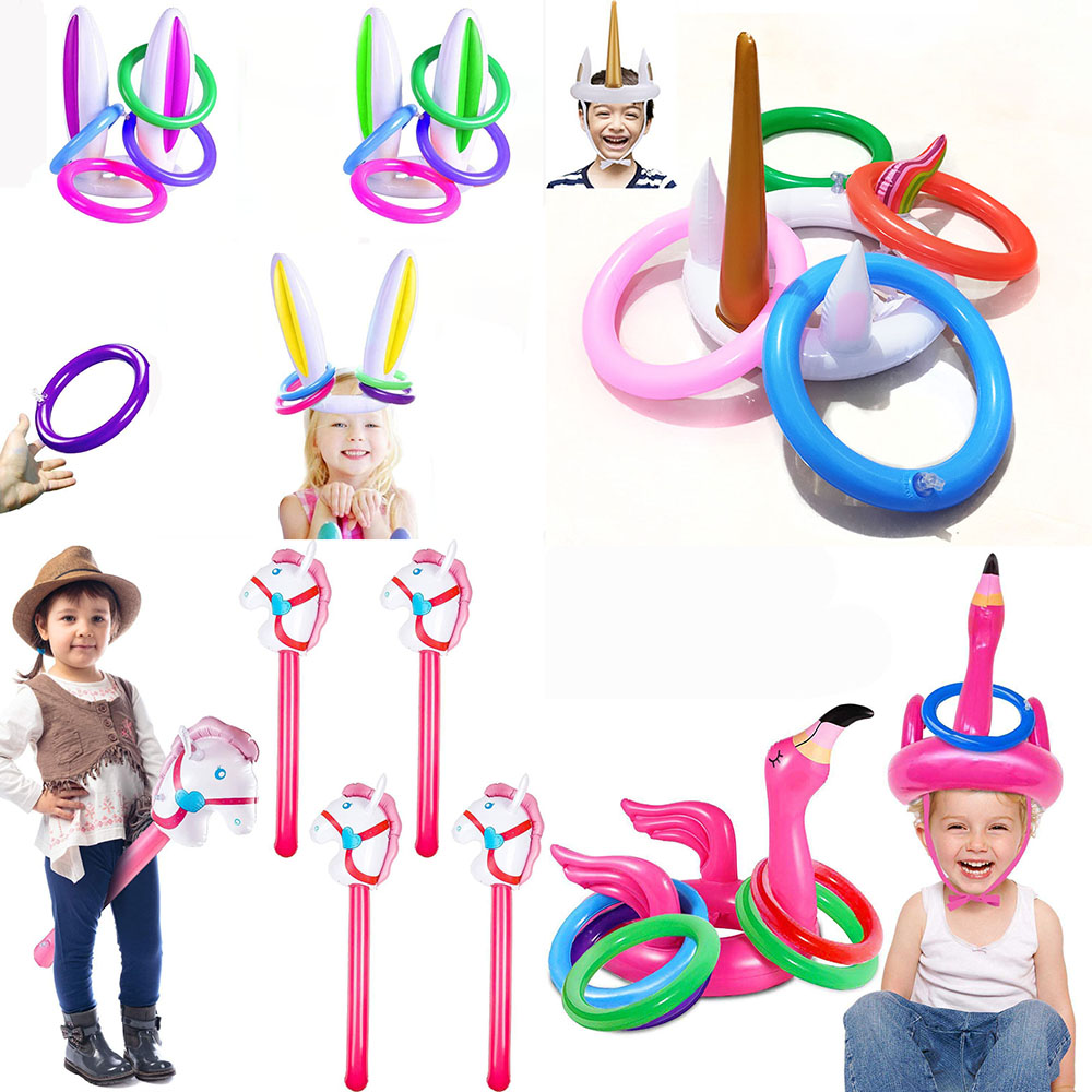 Kids Toys Horse - Bastone gonfiabile di testa di cavallo