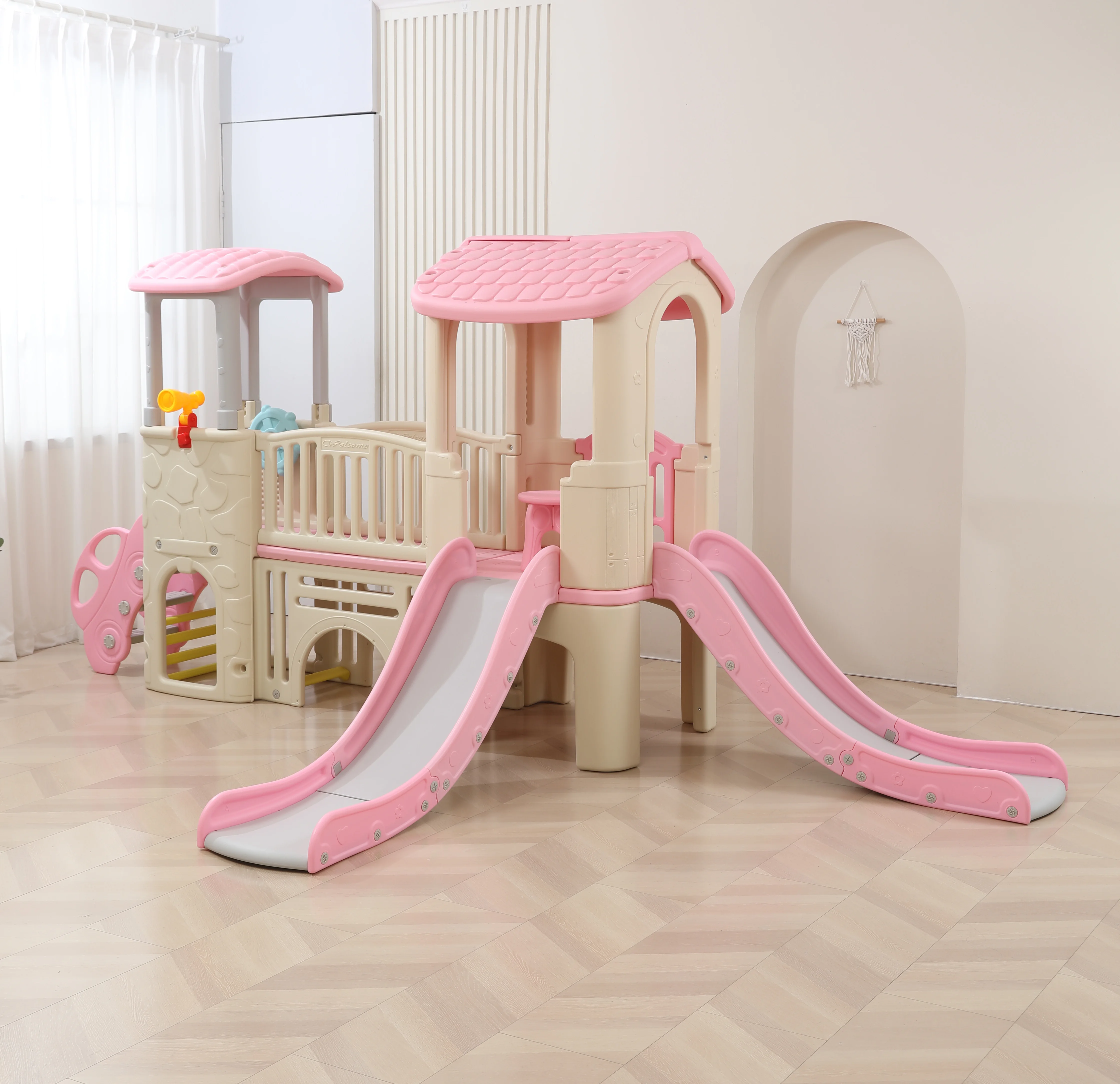 Kids Toys Mall - Grande Scivolo Doppio per Bambini da