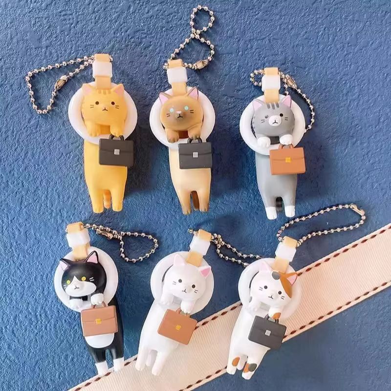 Kids Toys Unique - Portachiavi Anime Kawaii con Anello da