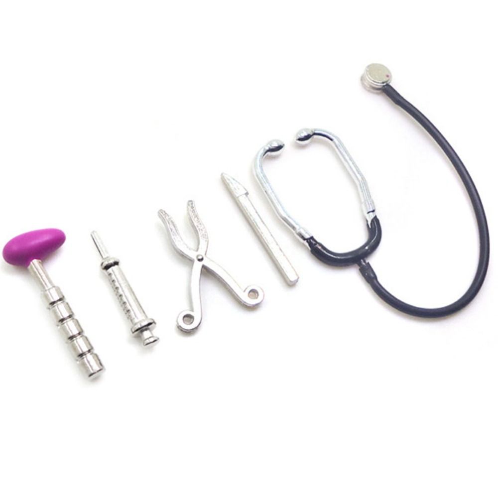 Kids Toys Doctor Set - 1/6 Set di stetoscopio per casa