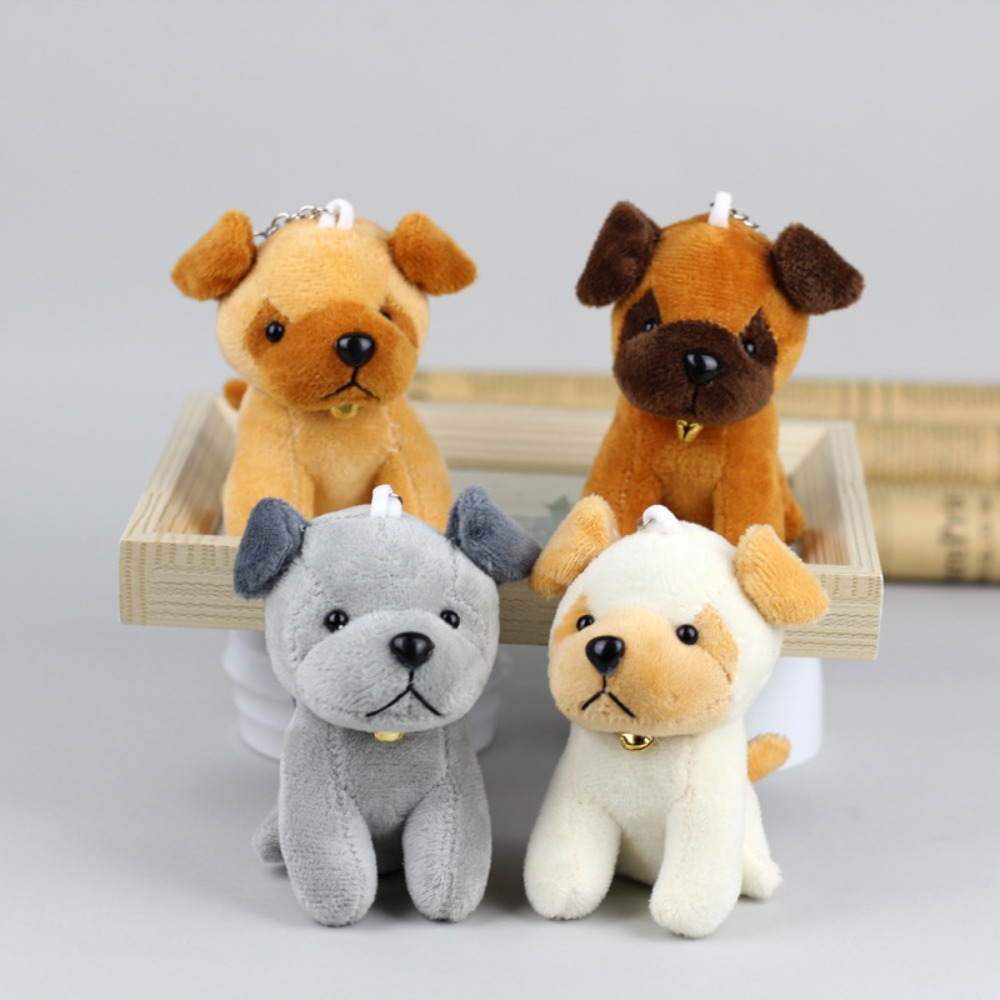 Kids Toys Bag - 1 pz 10cm carino Wolfhound peluche