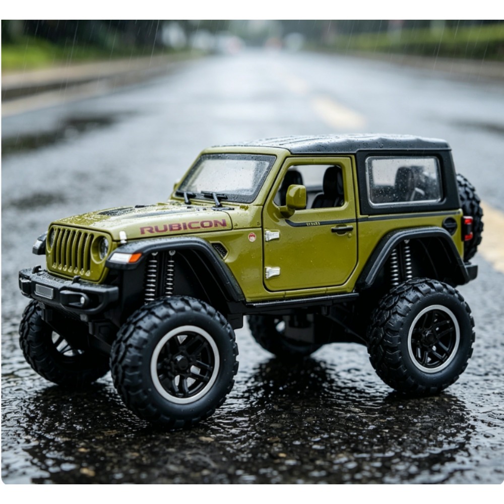 Kids Toys Jeep - Modellino Jeep Big Wheel Fuoristrada in