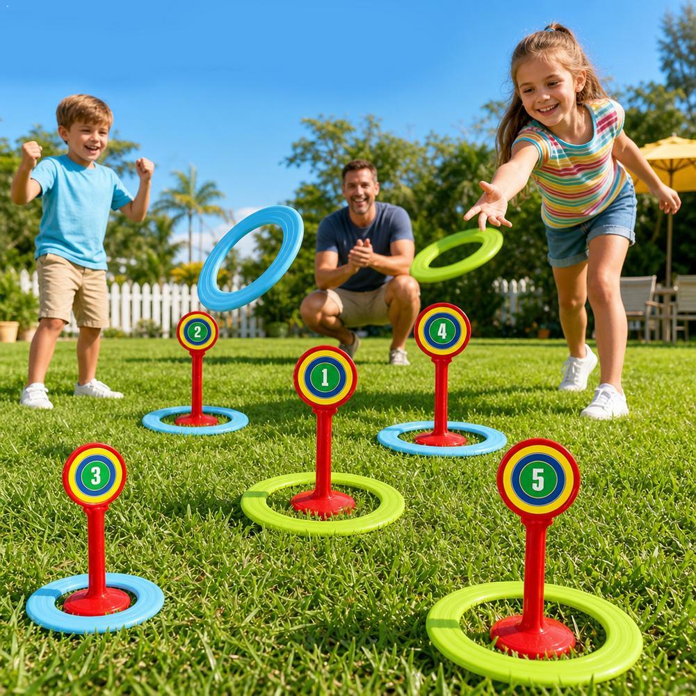 Kids Yard Toys - Set di Giochi in Plastica per