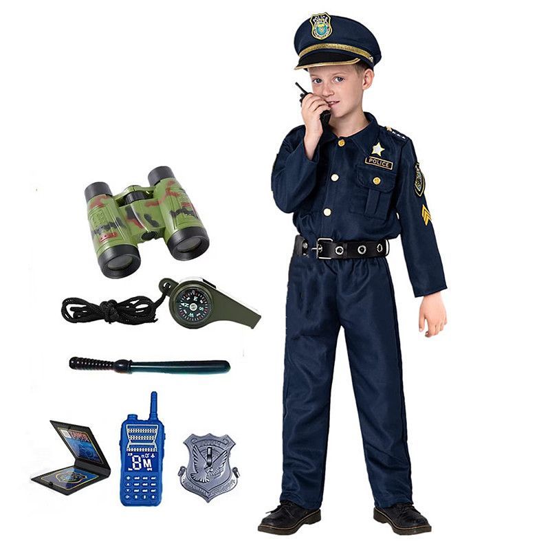 Kids Toys Supplier - Costume da ufficiale di polizia per