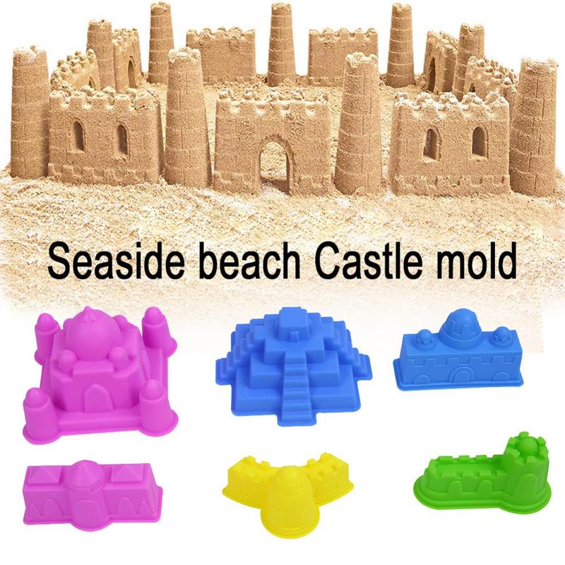 Kinetic Sand Mold - Set di Giocattoli da Spiaggia per