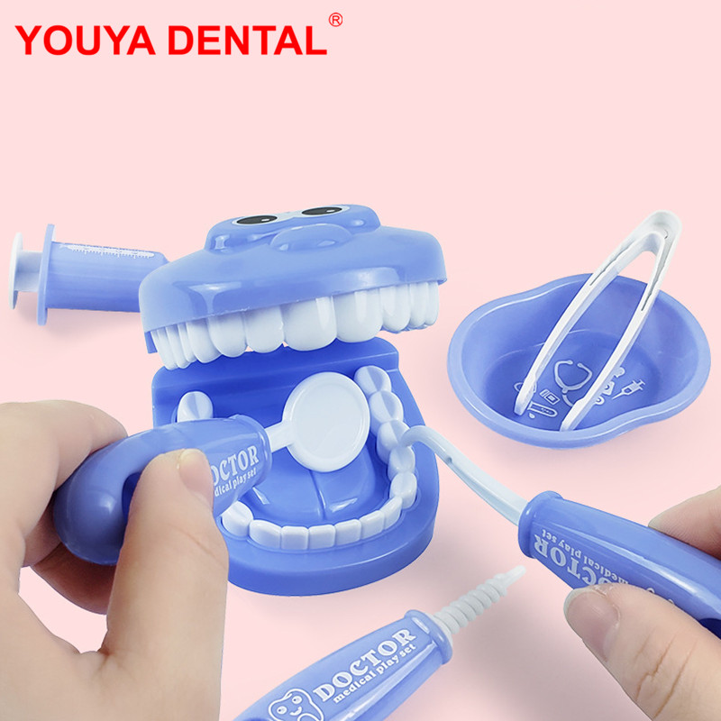 Kids Toys Doctor Set - 9 pezzi kit dentale giocattolo giocattoli
