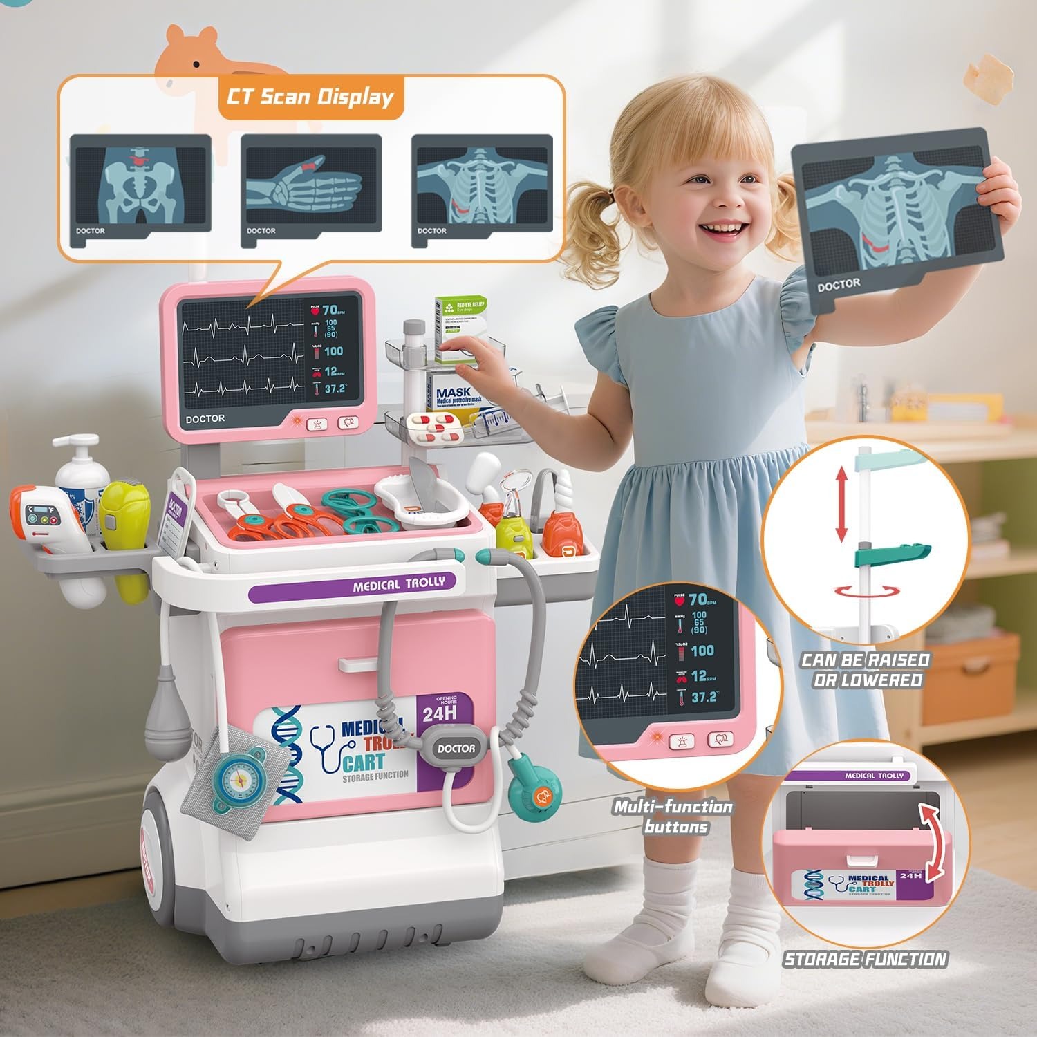 Set Medico Deluxe per Bambini, - Kids Toys Doctor Set recensione e prezzo