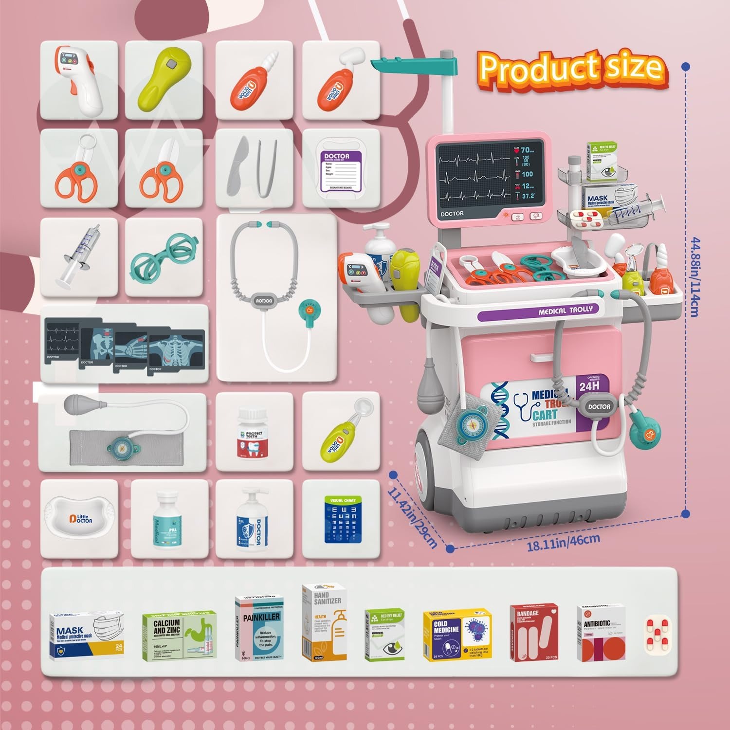 Set Medico Deluxe per Bambini, - Kids Toys Doctor Set recensione e prezzo