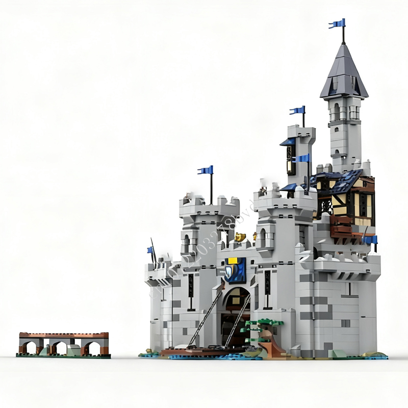 2350PCS MOC Castello Medievale - Kids Toys Horse recensione e prezzo