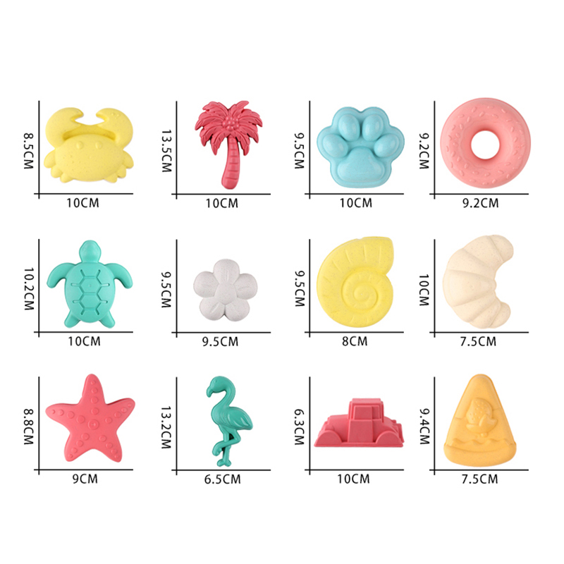 Set di 12 Stampi per Sabbia a  - Kinetic Sand Mold recensione e prezzo