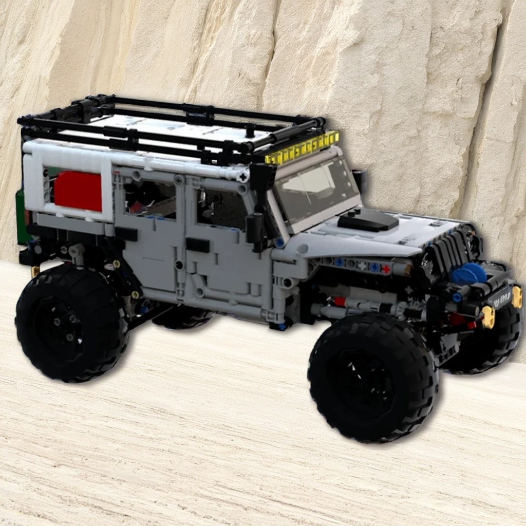 1260 Pezzi MOC LXF Jeep Wrangl - Kids Toys Jeep recensione e prezzo