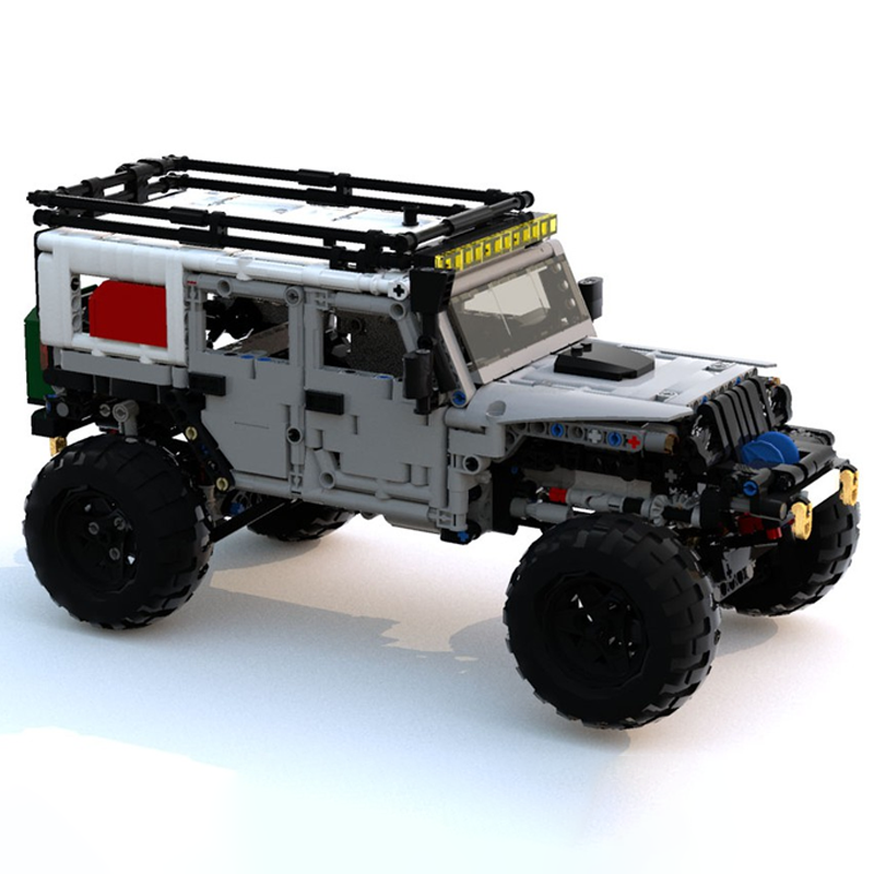 1260 Pezzi MOC LXF Jeep Wrangl - Kids Toys Jeep recensione e prezzo