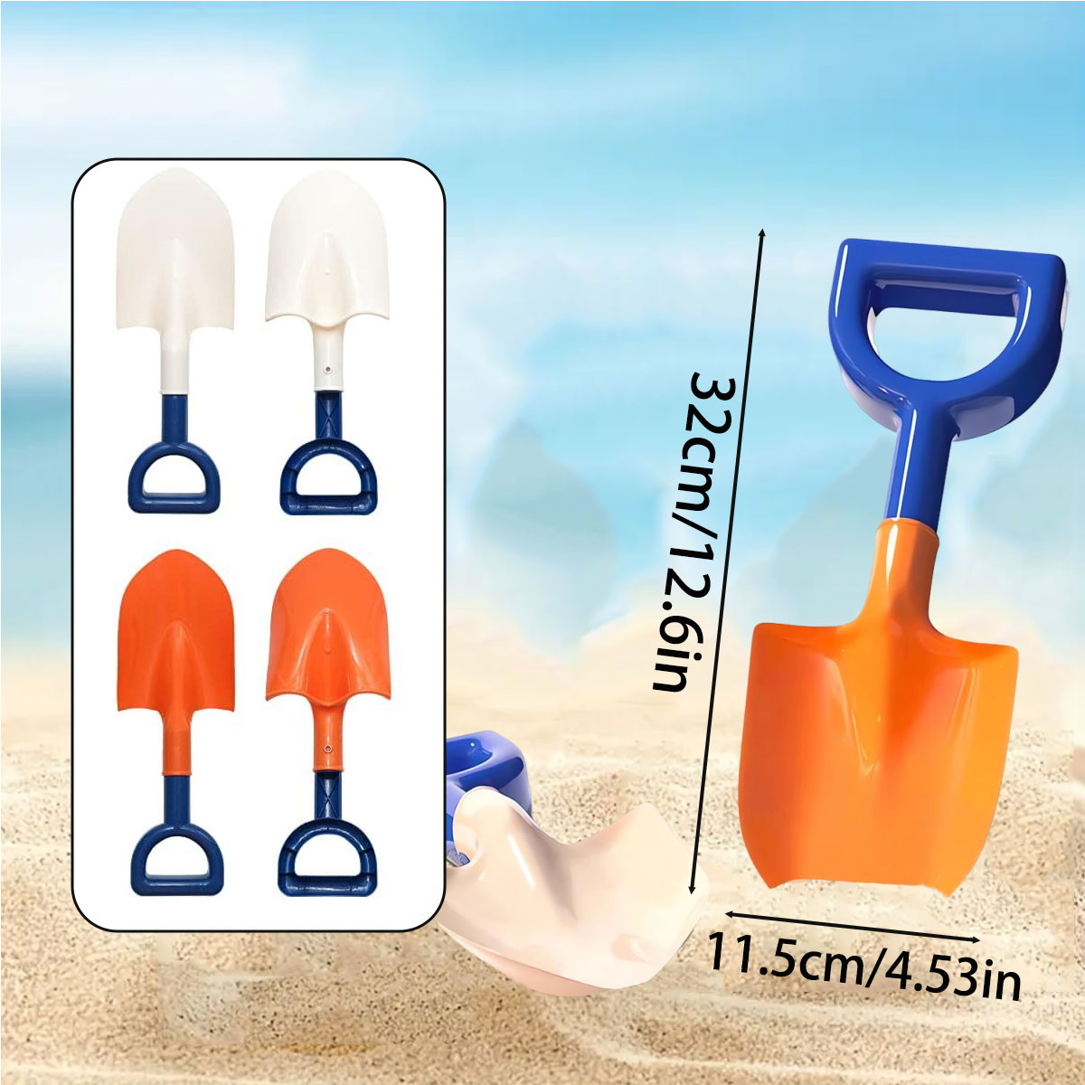 1/2PCS Pala da spiaggia per ba - Kinetic Sand Mold recensione e prezzo
