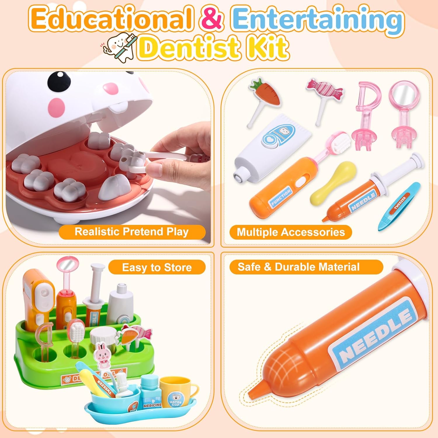 Kit Dentista Giocattolo Set di - Kids Toys Doctor Set recensione e prezzo
