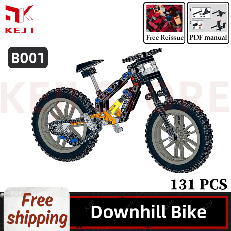 KEJI MOC Downhill Mountain Bik - Kids Toys Cycle recensione e prezzo