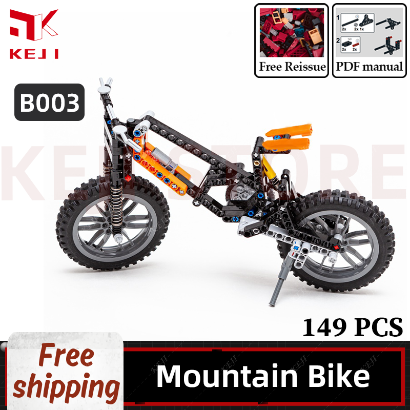 KEJI MOC Downhill Mountain Bik - Kids Toys Cycle recensione e prezzo
