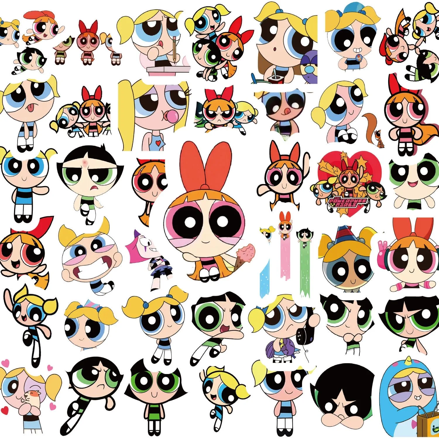 100 Adesivi Powerpuff Girls, D - Kids Toys Bag recensione e prezzo
