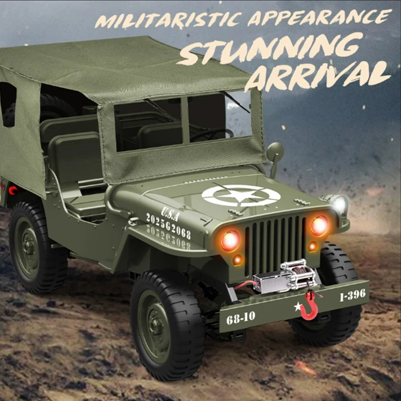 JJRC 1:10 C8815 Auto RC Willys - Kids Toys Jeep recensione e prezzo
