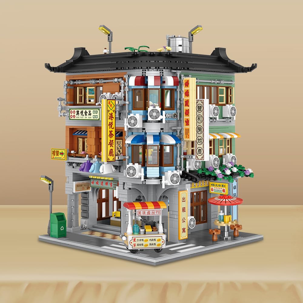 2763Pcs edificio ad angolo com - Kids Toys Hong Kong recensione e prezzo