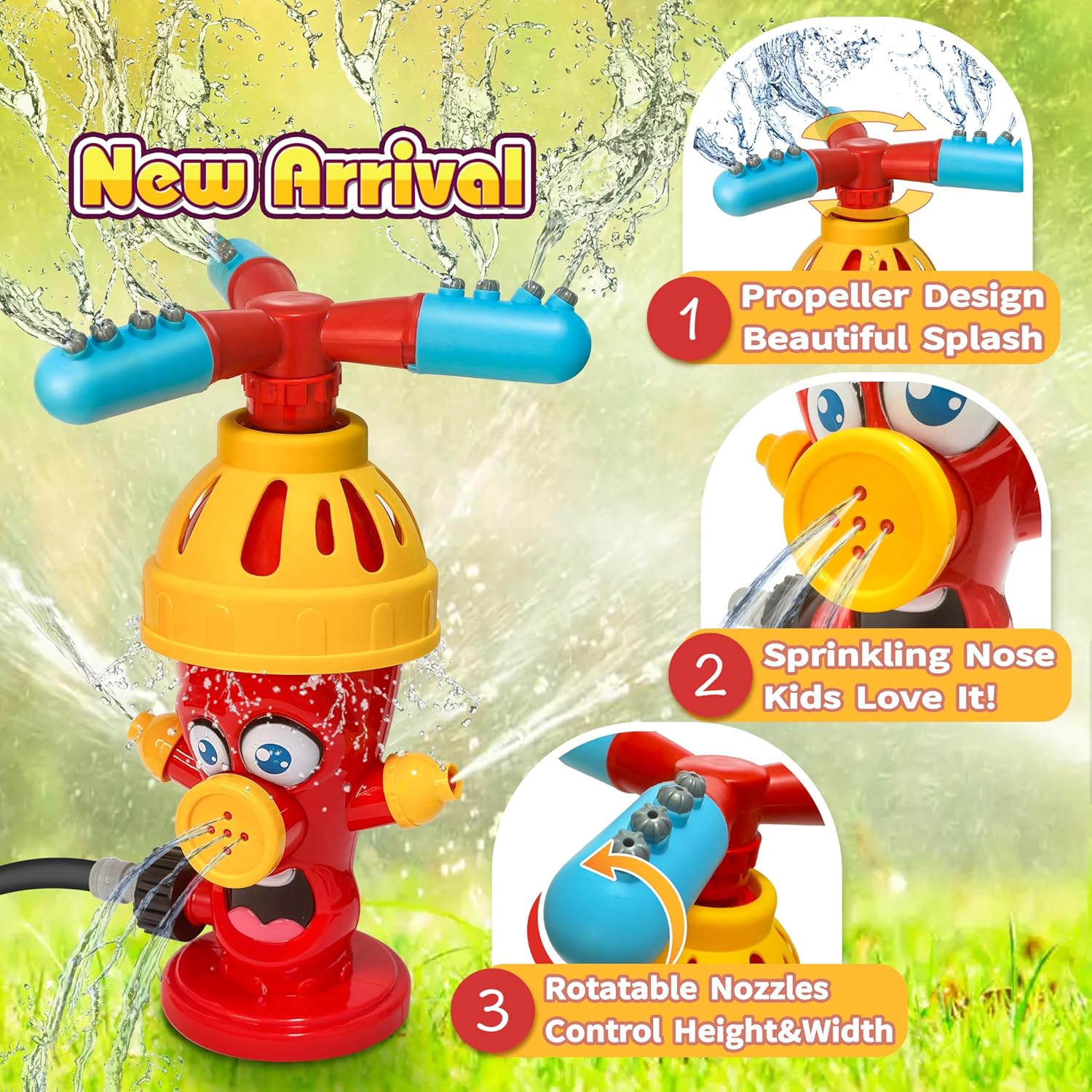Giocattolo Spruzzatore d'Acqua - Kids Yard Toys recensione e prezzo