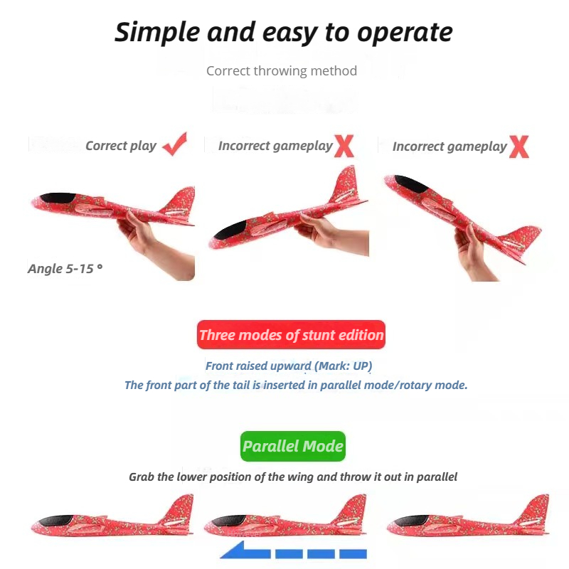 48cm grande schiuma aereo per  - Kids Toys Supplier recensione e prezzo