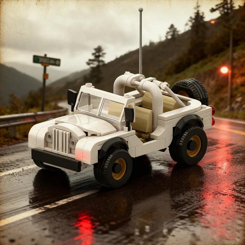 202 pz. MOC Jeep CJ 7 Daisy Du - Kids Toys Jeep recensione e prezzo
