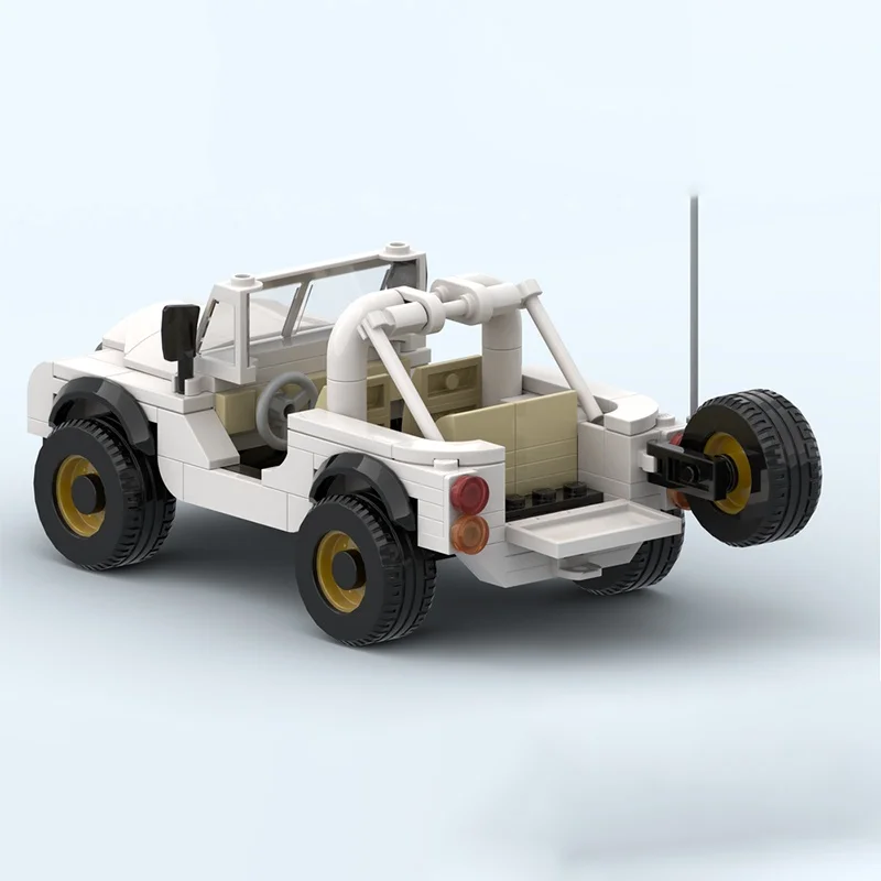 202 pz. MOC Jeep CJ 7 Daisy Du - Kids Toys Jeep recensione e prezzo