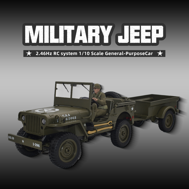 JJRC C8815 Auto RC 1941 JEEP W - Kids Toys Jeep recensione e prezzo
