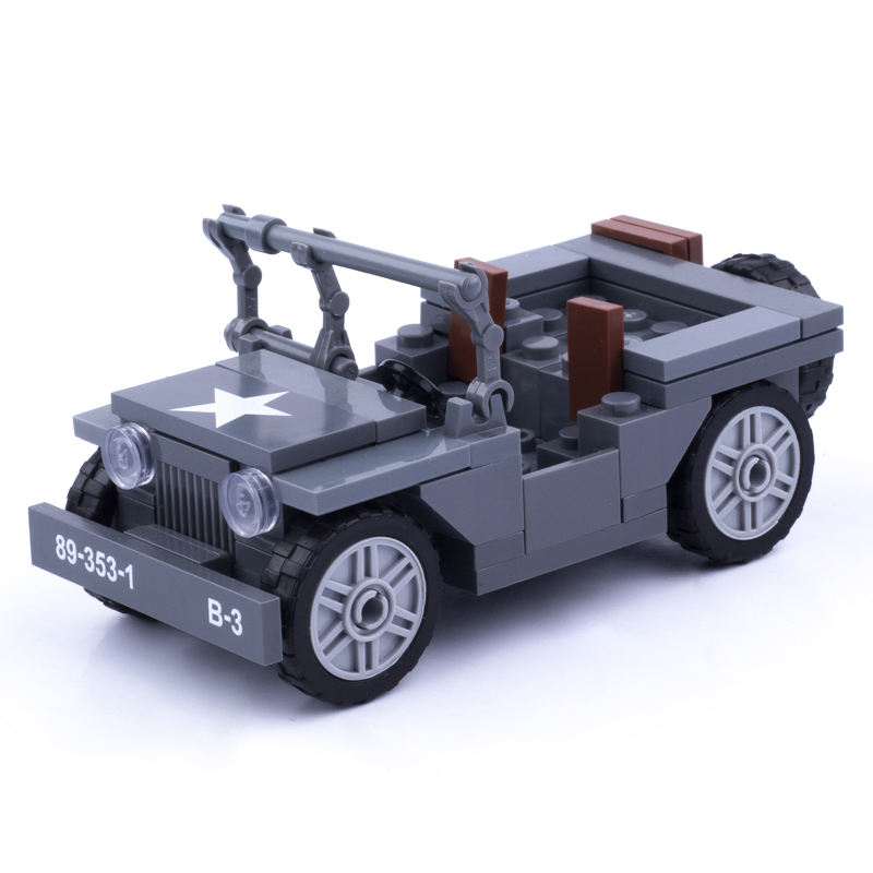 MOC WW2 militare US figure Wil - Kids Toys Jeep recensione e prezzo