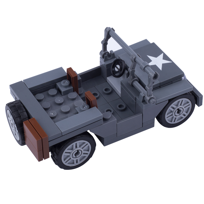 MOC WW2 militare US figure Wil - Kids Toys Jeep recensione e prezzo