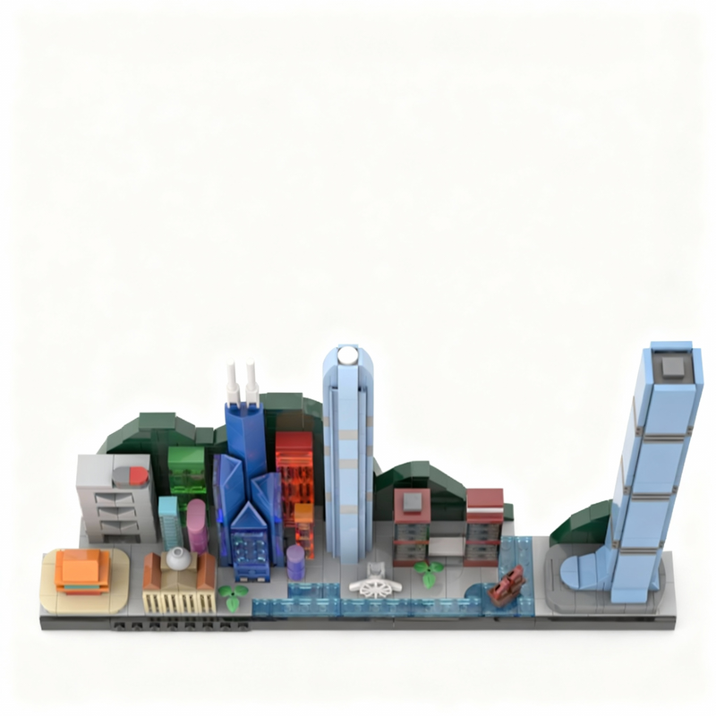 Set di Costruzioni MOC Hong Ko - Kids Toys Hong Kong recensione e prezzo