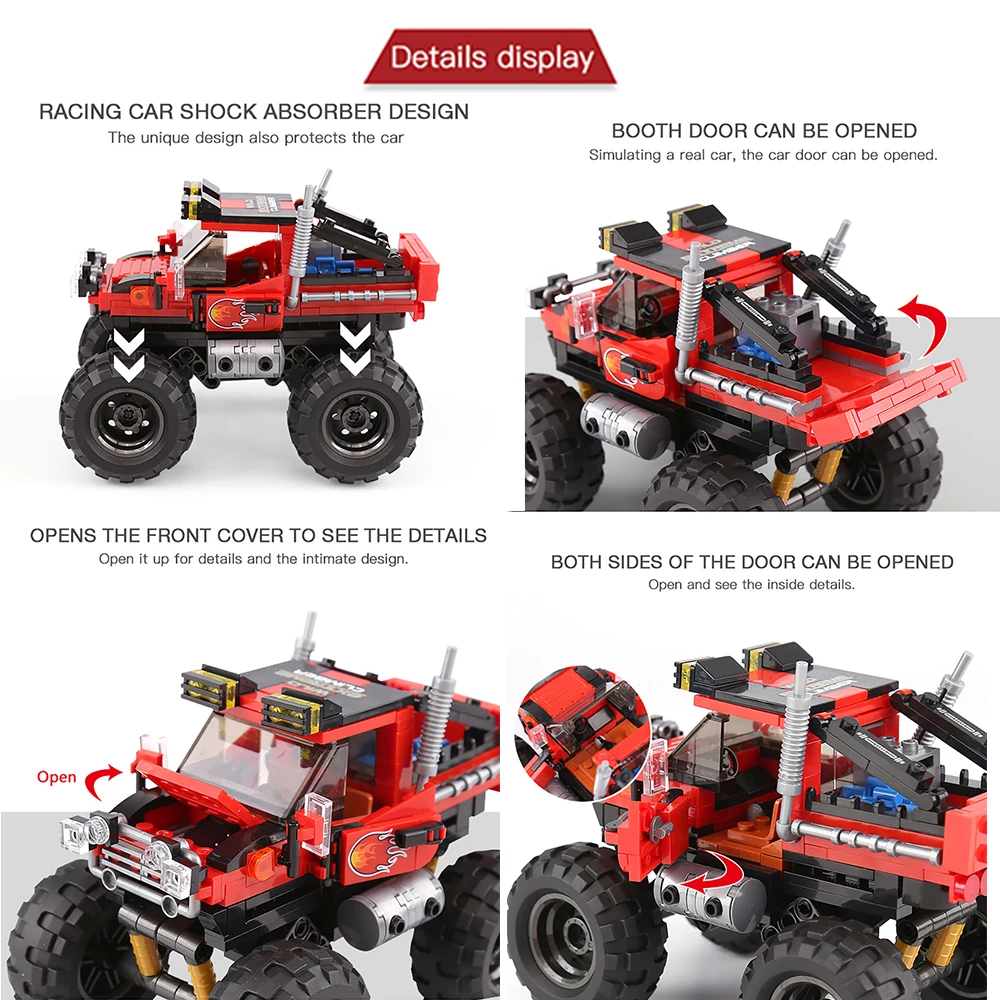 Set di blocchi di costruzione  - Kids Toys Jeep recensione e prezzo