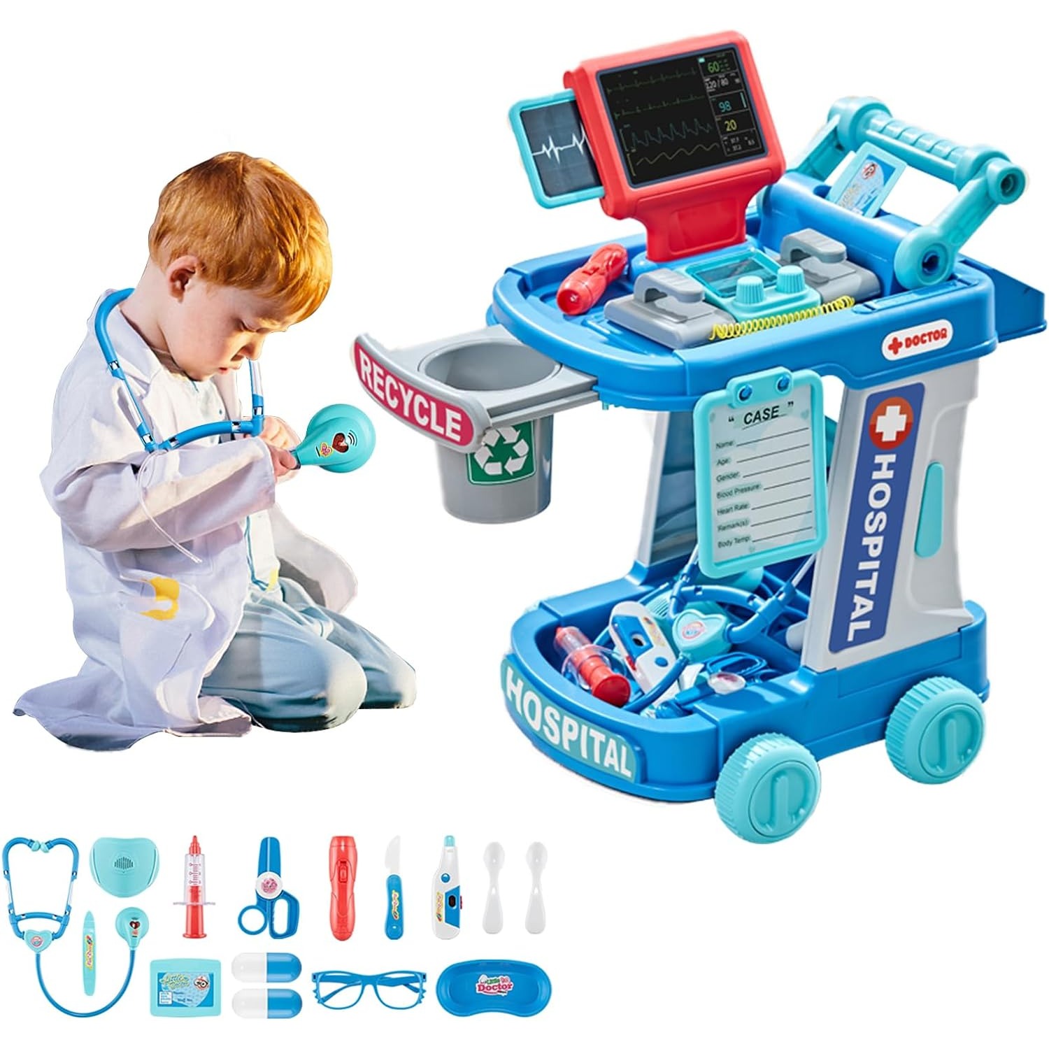 Giocattoli da dottore per raga - Kids Toys Doctor Set recensione e prezzo